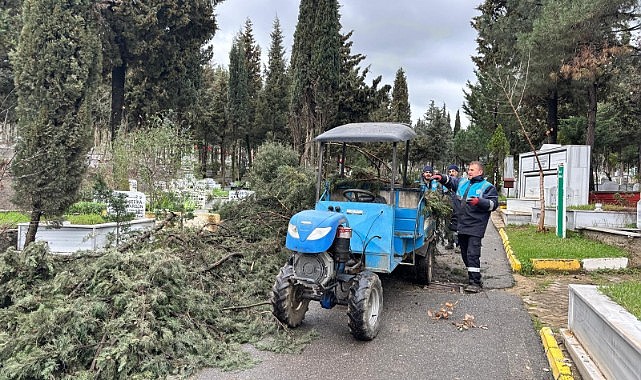 Mezarlıklara bayram bakımı yapılıyor