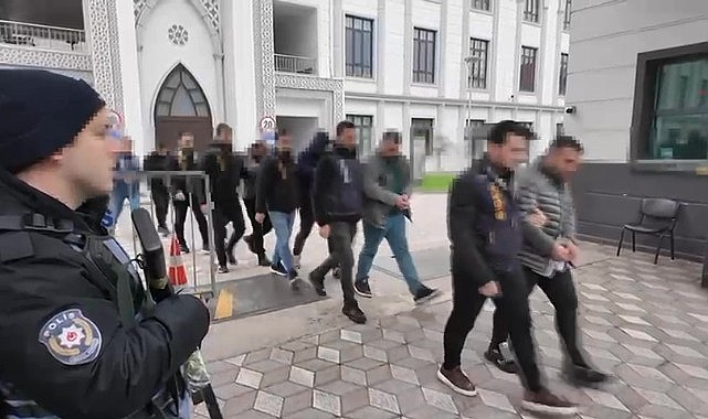 Müstehcen görüntüleri depolayan 12 kişi tutuklandı