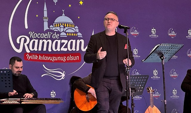 Ramazan çadırında ilahi ziyafeti