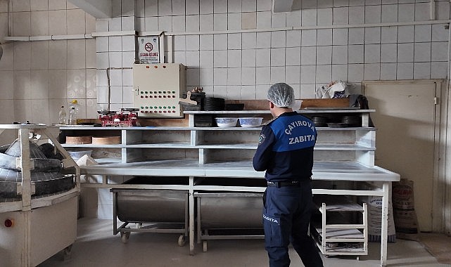 Ramazan öncesi fırın ve marketler denetlendi
