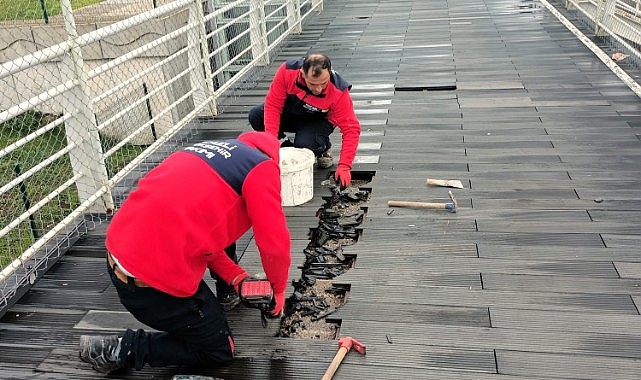 Şehir Hastanesi üst geçidinde güvenlik artırıldı