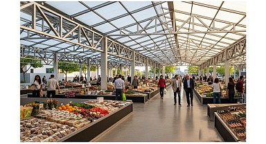 Yenidoğan'a modern kapalı pazar yolda!