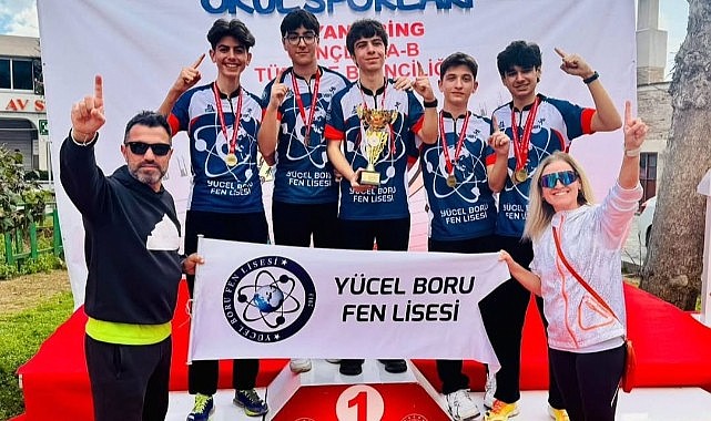 Yücel Boru Fen Lisesi Adana’dan şampiyon döndü!