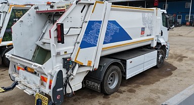 Başiskele'de elektrikli çöp kamyonu dönemi başlıyor