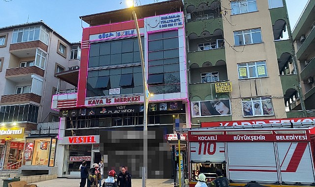 Bilgisayar patladı, ofiste yangın çıktı