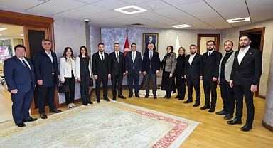 Büyükakın, makamında STK’ları ağırladı