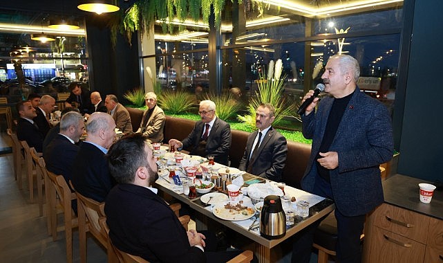 Büyükgöz, ilçe protokolünü iftarda ağırladı