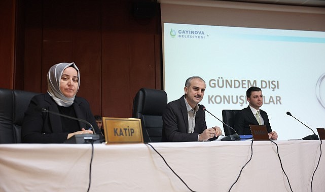 Çayırova’da Mart ayı meclisi tamamlandı