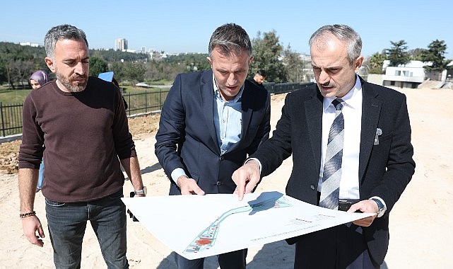 Çiftçi, devam eden projeleri inceledi