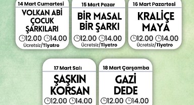 Çocuklar ara tatilde eğlenceye doyacak