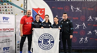 Çolakoğlu’nun eskrimcileri Türkiye'yi temsil edecek