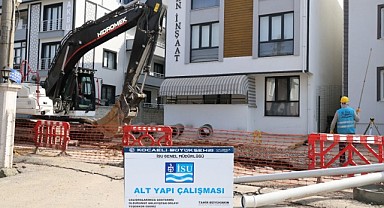 Derince’de altyapı çalışmaları tüm hızıyla sürüyor