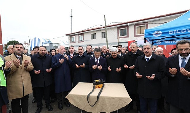 Dilovası müftülük binasının temeli atıldı