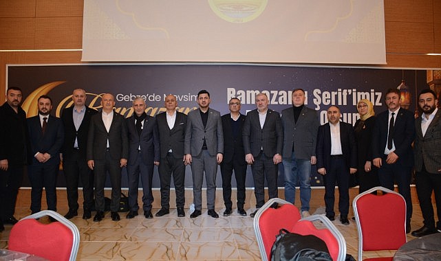Gebze'de Düzceliler iftar sofrasında buluştu