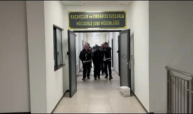 Haraç ve tehdit operasyonunda 7 tutuklama!