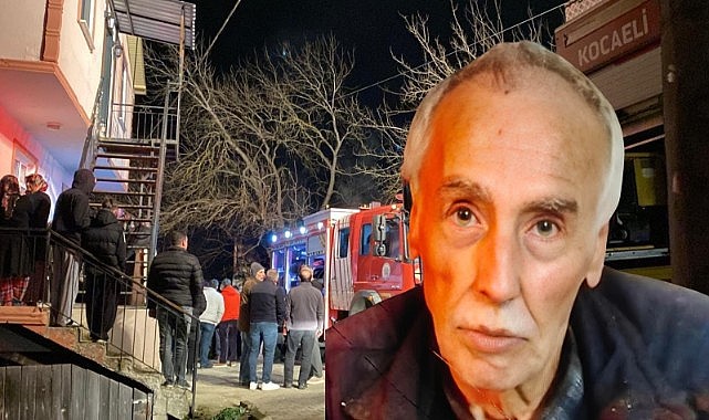 İzmit’te feci yangın! 1 kişi hayatını kaybetti