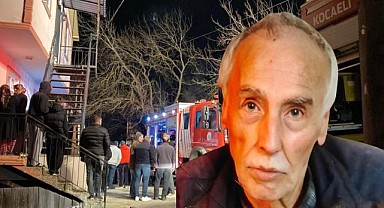 İzmit’te feci yangın! 1 kişi hayatını kaybetti