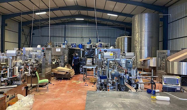 Kaçak ürün imal eden işletme mühürlendi!