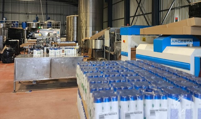 Kaçak ürün imal eden işletme mühürlendi!