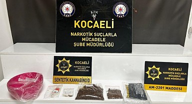 Kocaeli’de uyuşturucu operasyonu! Binlerce hap ele geçirildi