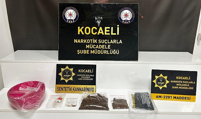 Kocaeli’de uyuşturucu operasyonu! Binlerce hap ele geçirildi