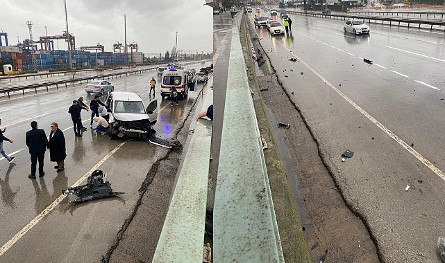 Körfez’de kaza! 3 kişi yaralandı