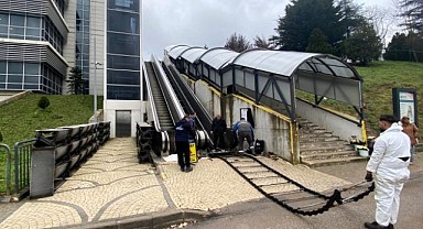 Merdiven ve asansörlerde bakım sürüyor