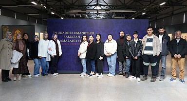 Mukaddes emanetler duygulandırdı