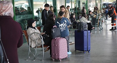 Otogarlarda bayram yoğunluğu yaşanıyor
