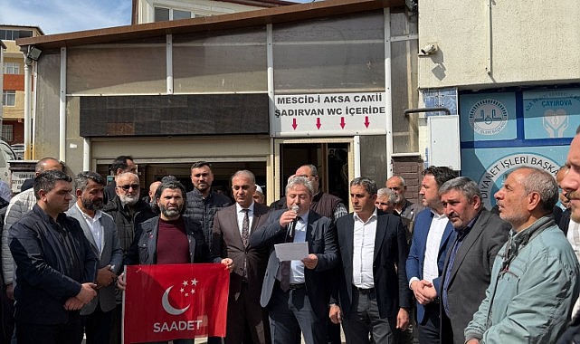 Saadet Çayırova Gazze’deki katliama sessiz kalmadı