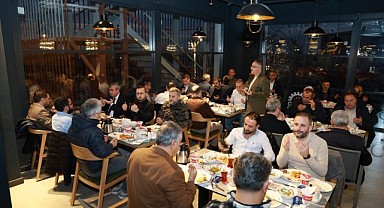 Şehrin protokolü gönül sofrasında buluştu