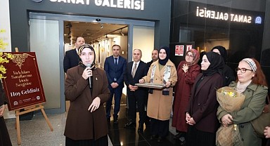 “Türk-İslam Sanatları’nın İzinde” sergisi açıldı