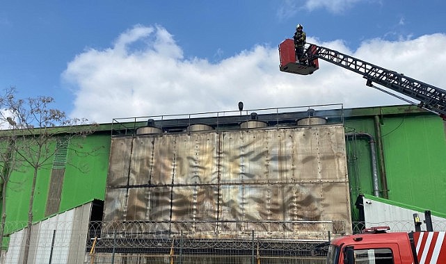Yıldız Entegre fabrikasında korkutan yangın
