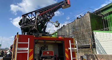 Yıldız Entegre fabrikasında korkutan yangın