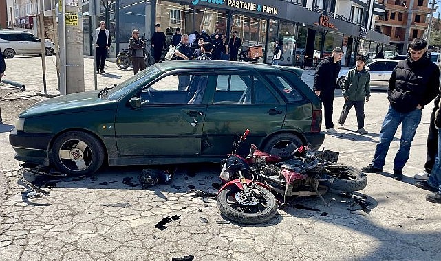 3 aracın karıştığı kazada 2 kişi yaralandı!