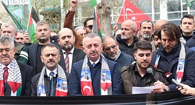 Aktaş ve Büyükakın, Filistin’e destek verdi