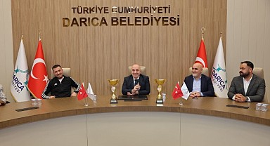 Bıyık, Darıca’nın gururlarını ağırladı