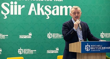 Büyükakın şairler ile Şiir Akşamı’nda buluştu