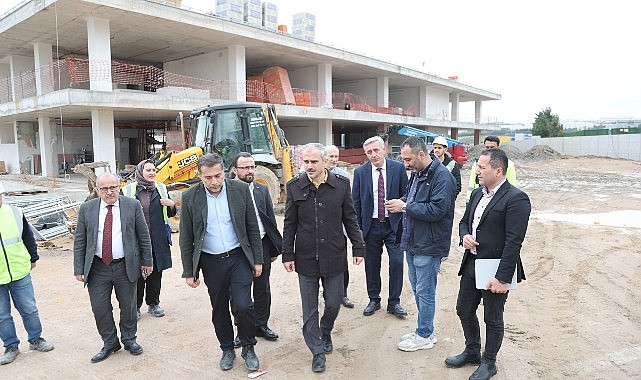 Çiftçi’den spor lisesini yerinde inceledi
