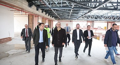 Çiftçi’den spor lisesini yerinde inceledi