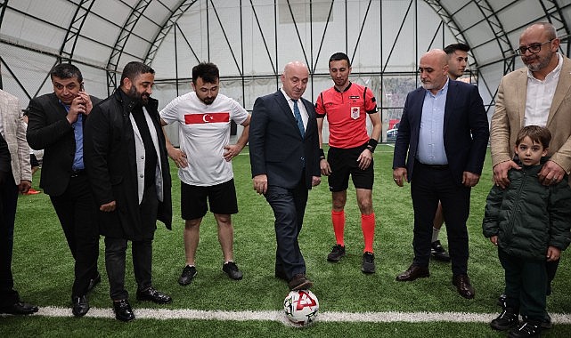Darıca’da futbol turnuvası heyecanı başladı