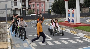 Darıca’da trafik bilinci küçük yaşta kazandırılıyor