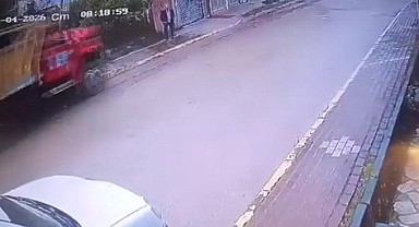 Freni boşalan kamyon can aldı!