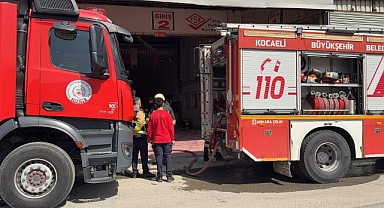 Gebze’de çıkan yangın korkuttu!