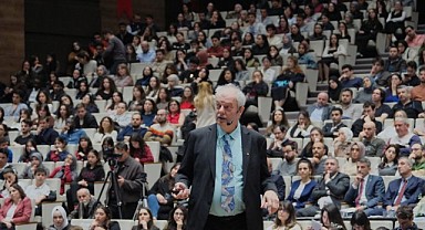 GTÜ, Nobel ödüllü bilim insanı Meldal’ı ağırladı