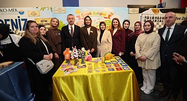 Kadınların el emeği eserleri görücüye çıktı