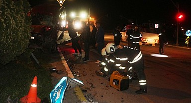 Kandıra’da feci kaza! Ağır yaralı var