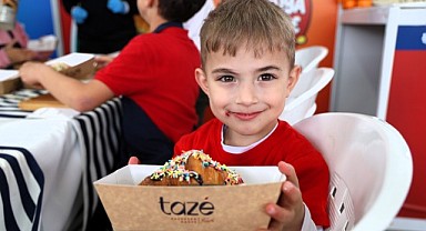 Kruvasan süsleme atölyesi ilgi gördü