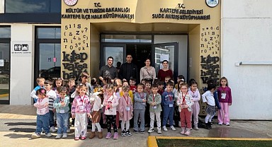 Miniklere masal anlatımı yapıldı