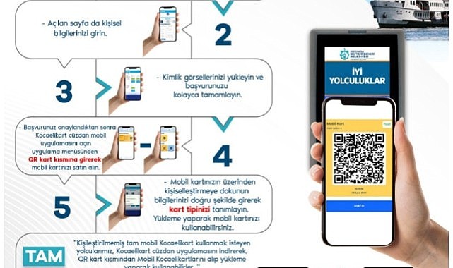 “Online Kocaeli Kart” ulaşımda kolaylık sağlıyor